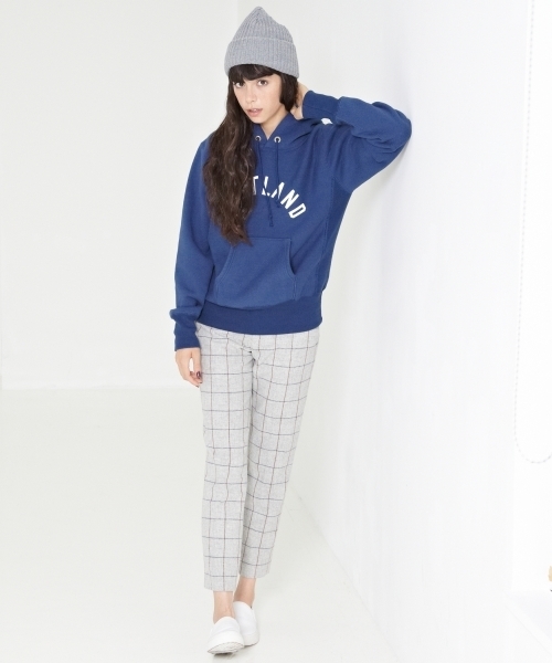 Champion（チャンピオン）の「[チャンピオン]Champion R/W LOGO HOODEDパーカー（パーカー・レディース・ホワイト/グレー/ネイビー・SMALL）」の17枚目の写真
