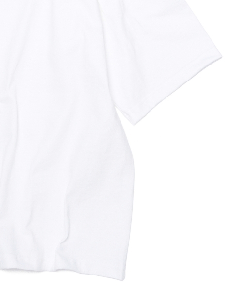 BEAMS BOY（ビームスボーイ）の「CAMBER / モックネック カスタム Tシャツ（Tシャツ/カットソー・レディース・ネイビー/ホワイト/ブラック・XX-LARGE）」の19枚目の写真