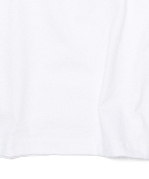 BEAMS BOY（ビームスボーイ）の「CAMBER / モックネック カスタム Tシャツ（Tシャツ/カットソー・レディース・ネイビー/ホワイト/ブラック・XX-LARGE）」の20枚目の写真