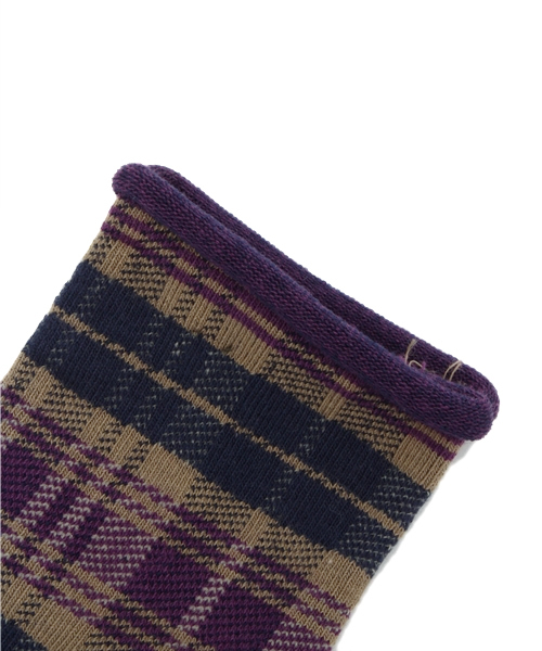 Kastane（カスタネ）の「【Kastane】チェックSOX（ソックス/靴下・レディース・ホワイト系その他/ピンク系その他/イエロー系その他・FREE）」の4枚目の写真