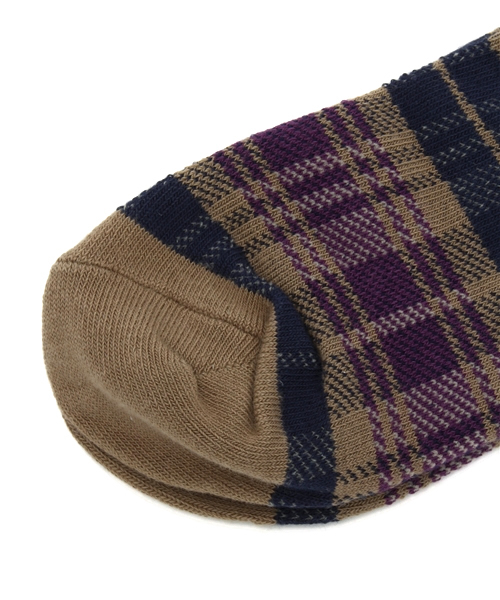 Kastane（カスタネ）の「【Kastane】チェックSOX（ソックス/靴下・レディース・ホワイト系その他/ピンク系その他/イエロー系その他・FREE）」の5枚目の写真