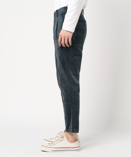 plain-me(プレインミー)の「plain-me 1616 LOKAストレッチコーデュロイスリムパンツ(チノパンツ・メンズ・ブラウン/オリーブ・LARGE/SMALL/MEDIUM)」の3枚目の写真
