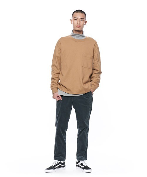 plain-me(プレインミー)の「plain-me 1616 LOKAストレッチコーデュロイスリムパンツ(チノパンツ・メンズ・ブラウン/オリーブ・LARGE/SMALL/MEDIUM)」の6枚目の写真