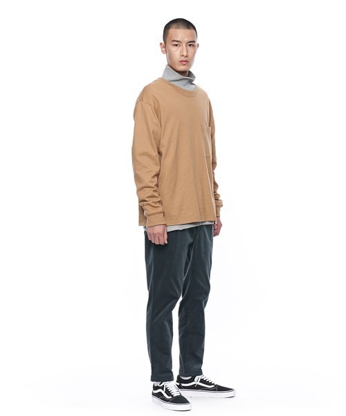 plain-me(プレインミー)の「plain-me 1616 LOKAストレッチコーデュロイスリムパンツ(チノパンツ・メンズ・ブラウン/オリーブ・LARGE/SMALL/MEDIUM)」の5枚目の写真