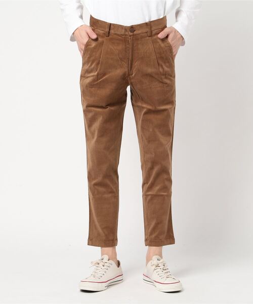 plain-me(プレインミー)の「plain-me 1616 LOKAストレッチコーデュロイスリムパンツ(チノパンツ・メンズ・ブラウン/オリーブ・LARGE/SMALL/MEDIUM)」の12枚目の写真