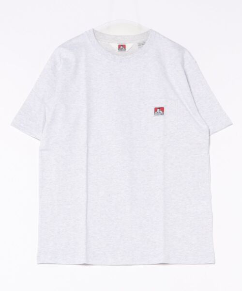 BEN DAVIS(ベンデイビス)の「【BEN DAVIS/ベンデイビス】ポケットTシャツ 9580000 ワンポイント ユニセックス(Tシャツ/カットソー・メンズ・ネイビー/ブラック/ターコイズブルー/ピンク/ブルー系その他/ブラウン系その他/ラベンダー/ベージュ/オレンジ/ダークグリーン/オフホワイト/マスタード/ホワイト/オリーブ/ブラウン/オレンジ系その他/ライトピンク/ライトブルー/パープル/カーキ/グリーン/ダークブルー/サンドベージュ/ライトブラウン/レンガ/チャコールグレー/ライトパープル/ライトグレー/杢グレー・MEDIUM/LARGE/X-LARGE/SMALL)」の6枚目の写真