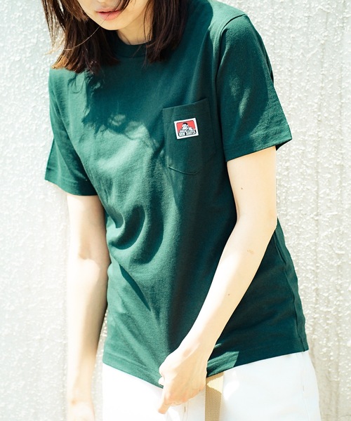 BEN DAVIS(ベンデイビス)の「【BEN DAVIS/ベンデイビス】ポケットTシャツ 9580000 ワンポイント ユニセックス(Tシャツ/カットソー・メンズ・ネイビー/ブラック/ターコイズブルー/ピンク/ブルー系その他/ブラウン系その他/ラベンダー/ベージュ/オレンジ/ダークグリーン/オフホワイト/マスタード/ホワイト/オリーブ/ブラウン/オレンジ系その他/ライトピンク/ライトブルー/パープル/カーキ/グリーン/ダークブルー/サンドベージュ/ライトブラウン/レンガ/チャコールグレー/ライトパープル/ライトグレー/杢グレー・MEDIUM/LARGE/X-LARGE/SMALL)」の16枚目の写真