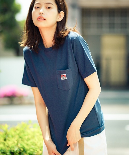 BEN DAVIS(ベンデイビス)の「【BEN DAVIS/ベンデイビス】ポケットTシャツ 9580000 ワンポイント ユニセックス(Tシャツ/カットソー・メンズ・ネイビー/ブラック/ターコイズブルー/ピンク/ブルー系その他/ブラウン系その他/ラベンダー/ベージュ/オレンジ/ダークグリーン/オフホワイト/マスタード/ホワイト/オリーブ/ブラウン/オレンジ系その他/ライトピンク/ライトブルー/パープル/カーキ/グリーン/ダークブルー/サンドベージュ/ライトブラウン/レンガ/チャコールグレー/ライトパープル/ライトグレー/杢グレー・MEDIUM/LARGE/X-LARGE/SMALL)」の13枚目の写真