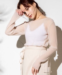 WEGO | WEGO/シアープリーツロンT(Tシャツ/カットソー)