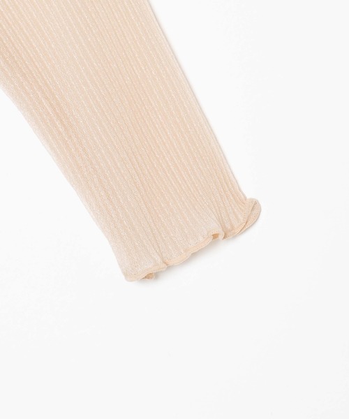 WEGO（ウィゴー）の「WEGO/シアープリーツロンT（Tシャツ/カットソー・レディース・ブルー系その他/ライトブラウン/ナチュラル・FREE）」の17枚目の写真