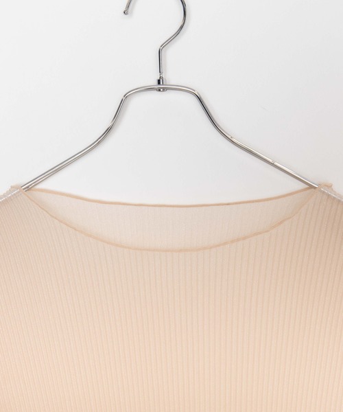 WEGO（ウィゴー）の「WEGO/シアープリーツロンT（Tシャツ/カットソー・レディース・ブルー系その他/ライトブラウン/ナチュラル・FREE）」の19枚目の写真