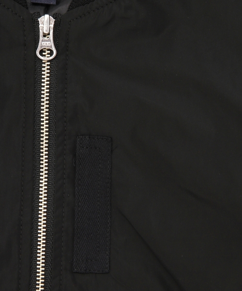 green label relaxing（グリーンレーベルリラクシング）の「【KIDS】 MA-1 タイプブルゾン ◆（ブルゾン・キッズ・オリーブ/ブラック・L/125/135/M/115/S/105）」の3枚目の写真