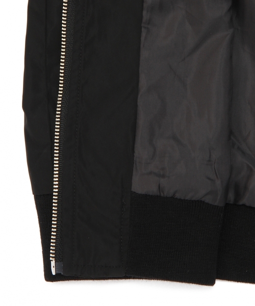 green label relaxing（グリーンレーベルリラクシング）の「【KIDS】 MA-1 タイプブルゾン ◆（ブルゾン・キッズ・オリーブ/ブラック・L/125/135/M/115/S/105）」の11枚目の写真