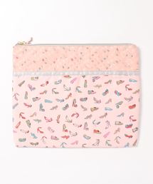 eleu nani laple（エレウナニラープレ）の「シューズプリント Bigポーチ（ポーチ・レディース）」