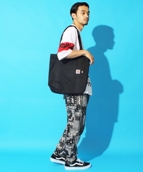 Carhartt（カーハート）の「Carhartt  Women's Essentials Tote ウィメンズ トートバッグ（トートバッグ・メンズ・ブラック/ブラウン・FREE）」の9枚目の写真