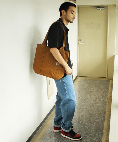 Carhartt（カーハート）の「Carhartt  Women's Essentials Tote ウィメンズ トートバッグ（トートバッグ・メンズ・ブラック/ブラウン・FREE）」の13枚目の写真