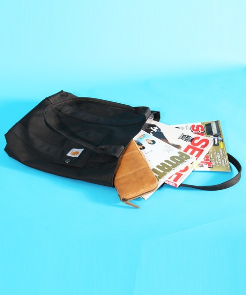 Carhartt（カーハート）の「Carhartt  Women's Essentials Tote ウィメンズ トートバッグ（トートバッグ・メンズ・ブラック/ブラウン・FREE）」の4枚目の写真