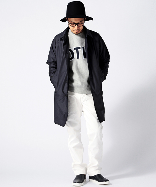 BEAMS（ビームス）の「◎BEAMS / ダウン ライナーステンカラーコート （ステンカラーコート・メンズ・ネイビー/オレンジ/ベージュ・X-LARGE/LARGE/SMALL/MEDIUM）」の10枚目の写真