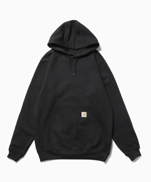 Carhartt(カーハート)の「carhartt(カーハート) Loose Fit Midweight Hooded Sweatshirt オーバーサイズ プルオーバーパーカー カンガルーポケット ワンポイント ミニロゴ ユニセックス(パーカー・レディース・ブラック/グレー/ネイビー/モスグリーン/チャコール・S/M/L/XL/XXL/2XL)」の19枚目の写真