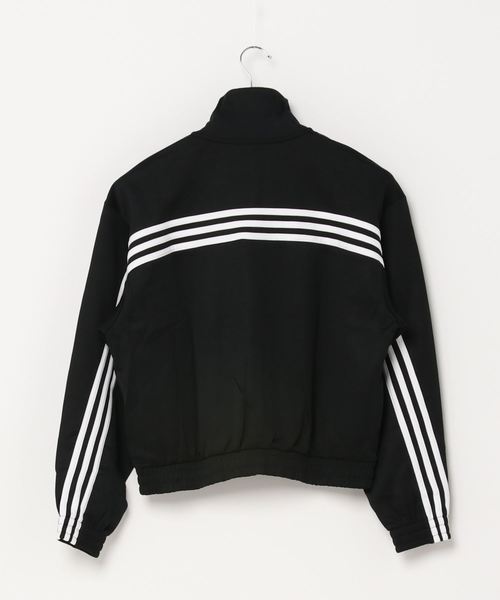 adidas（アディダス）の「アディダスadidas WMHTRACKジャケット（ジャージ・レディース・ブラック・L/S/XL/M）」の2枚目の写真
