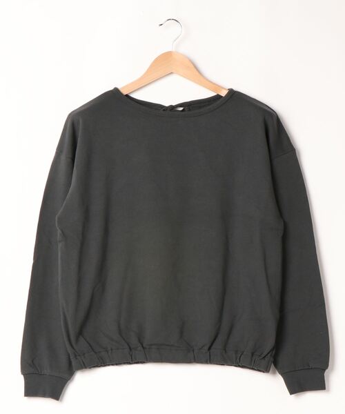 KOBE LETTUCE(コウベレタス)の「バックオープンプルオーバー(Tシャツ/カットソー・レディース・グリーン系その他/チャコール/モカ/ベージュ・FREE)」の2枚目の写真