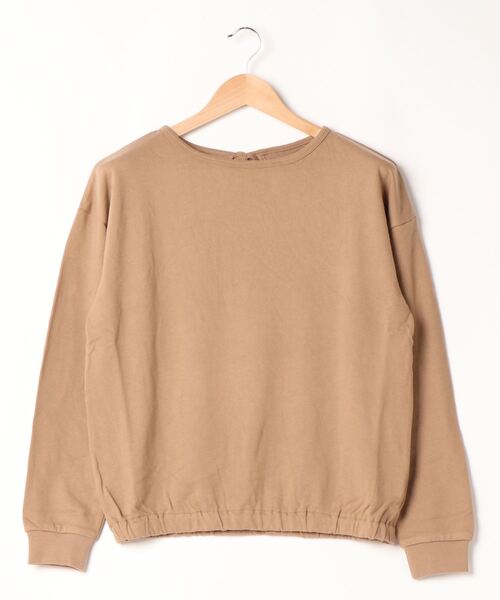 KOBE LETTUCE(コウベレタス)の「バックオープンプルオーバー(Tシャツ/カットソー・レディース・グリーン系その他/チャコール/モカ/ベージュ・FREE)」の10枚目の写真