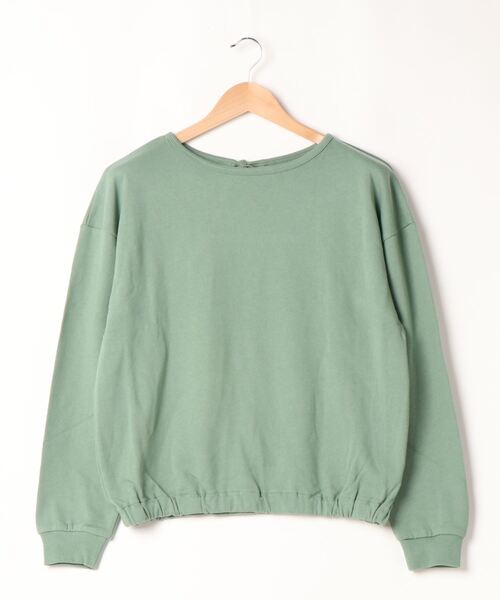 KOBE LETTUCE(コウベレタス)の「バックオープンプルオーバー(Tシャツ/カットソー・レディース・グリーン系その他/チャコール/モカ/ベージュ・FREE)」の8枚目の写真