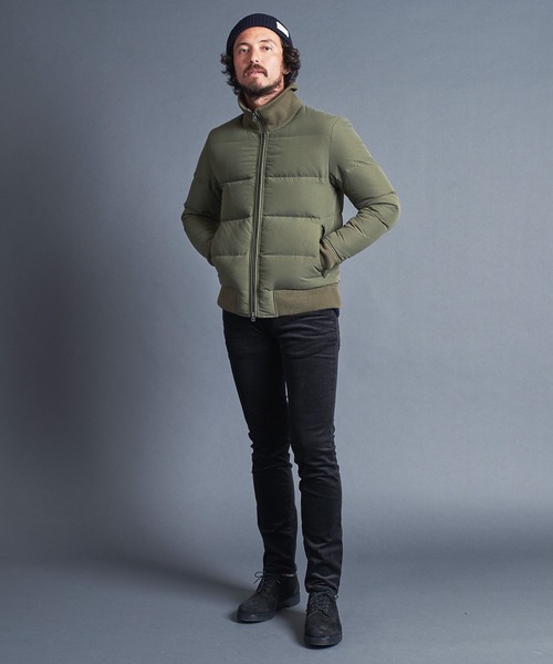 Magine（マージン）の「NYLON STAND RIB DOWN JKT:ナイロンスタンド 