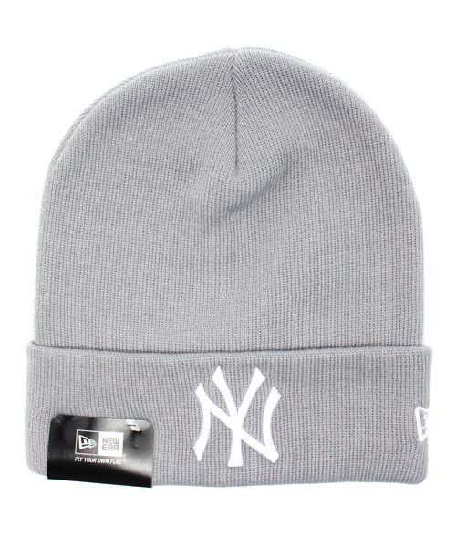 NEW ERA(ニューエラ)の「WEGO/ヤンキース別注ニットキャップ(NEWERA)(ニットキャップ/ビーニー・メンズ・ホワイト/グレー/ネイビー/ワイン/ブラック/ダークグリーン/ブルー/マスタード/レッド・FREE)」の4枚目の写真