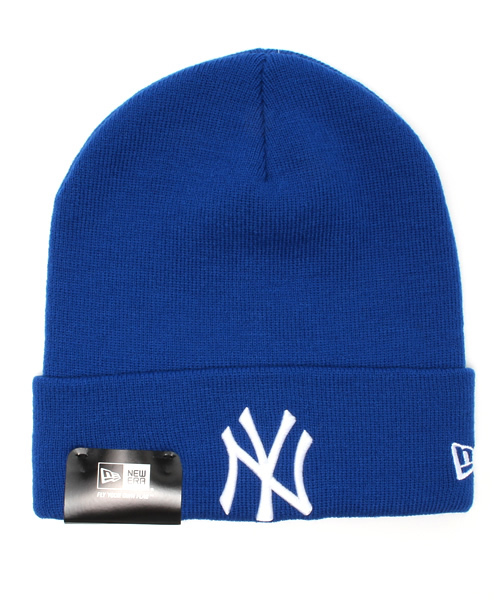 NEW ERA(ニューエラ)の「WEGO/ヤンキース別注ニットキャップ(NEWERA)(ニットキャップ/ビーニー・メンズ・ホワイト/グレー/ネイビー/ワイン/ブラック/ダークグリーン/ブルー/マスタード/レッド・FREE)」の7枚目の写真