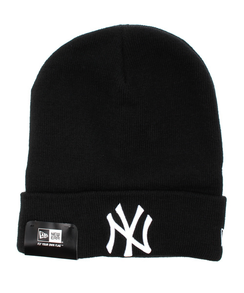 NEW ERA(ニューエラ)の「WEGO/ヤンキース別注ニットキャップ(NEWERA)(ニットキャップ/ビーニー・メンズ・ホワイト/グレー/ネイビー/ワイン/ブラック/ダークグリーン/ブルー/マスタード/レッド・FREE)」の3枚目の写真