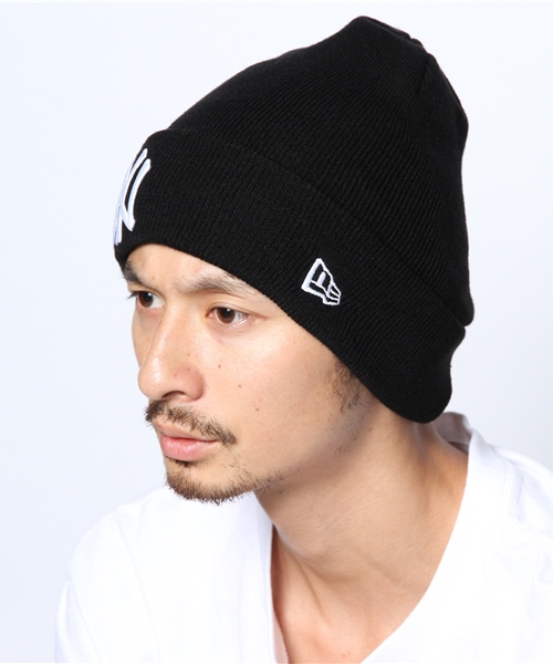 NEW ERA(ニューエラ)の「WEGO/ヤンキース別注ニットキャップ(NEWERA)(ニットキャップ/ビーニー・メンズ・ホワイト/グレー/ネイビー/ワイン/ブラック/ダークグリーン/ブルー/マスタード/レッド・FREE)」の11枚目の写真