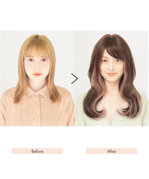 LINEASTORIA ウィッグ エクステ 「キューブウィッグ・ロング」毛