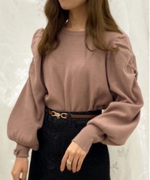 apres jour | 袖コンシャスニット【ZOZOTOWN限定アイテム】(ニット/セーター)
