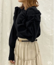 apres jour | 袖コンシャスニット【ZOZOTOWN限定アイテム】(ニット/セーター)