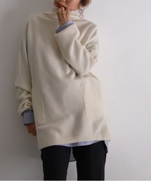 SLOBE IENA | プレーンタートルチュニック◆(ニット/セーター)