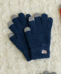 Paradise Picnic（パラダイスピクニック）の「スマホ対応 シバタさん ハリー ブルトン ターチャン アニマル刺繍フワモコ手袋（手袋）」