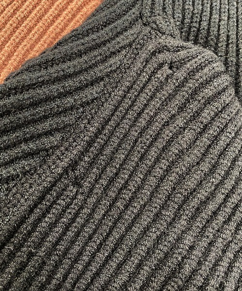 Futier land（フューティアランド）の「ウエストクロスニットプルオーバー（ニット/セーター・レディース・アイボリー/ブラック/ブルーグレー/カーキ/グレー/グリーン/モカ・FREE）」の20枚目の写真