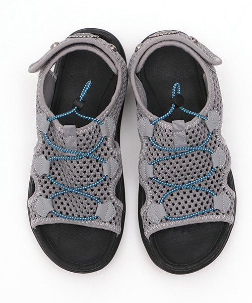 チチカカ（チチカカ）の「バックパーツメッシュサンダル（サンダル・レディース・ライトグレー/ブラック/オフホワイト・MEDIUM/LARGE）」の17枚目の写真