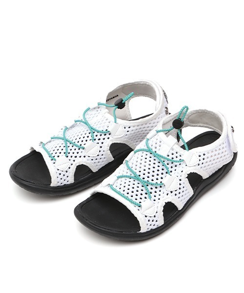 チチカカ（チチカカ）の「バックパーツメッシュサンダル（サンダル・レディース・ライトグレー/ブラック/オフホワイト・MEDIUM/LARGE）」の14枚目の写真