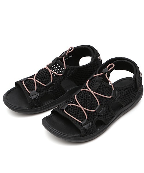 チチカカ（チチカカ）の「バックパーツメッシュサンダル（サンダル・レディース・ライトグレー/ブラック/オフホワイト・MEDIUM/LARGE）」の15枚目の写真