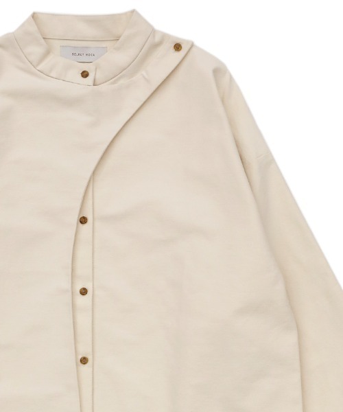 select MOCA（セレクトモカ）の「2021 SS フロントデザインスタンドカラーシャツ（シャツ/ブラウス・レディース・ライトブルー/イエロー/アイボリー・FREE）」の17枚目の写真