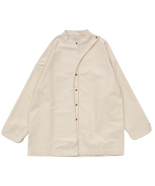 select MOCA（セレクトモカ）の「2021 SS フロントデザインスタンドカラーシャツ（シャツ/ブラウス・レディース・ライトブルー/イエロー/アイボリー・FREE）」の13枚目の写真