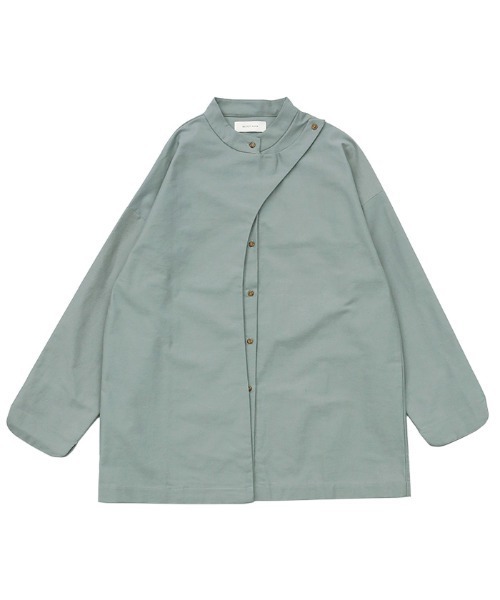 select MOCA（セレクトモカ）の「2021 SS フロントデザインスタンドカラーシャツ（シャツ/ブラウス・レディース・ライトブルー/イエロー/アイボリー・FREE）」の15枚目の写真