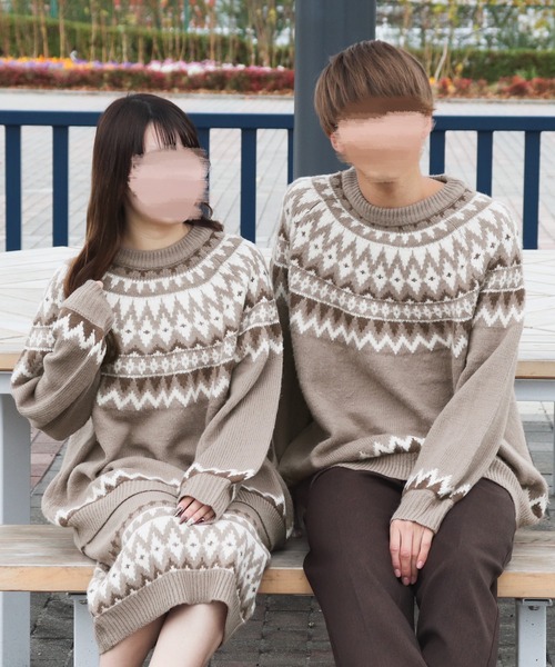 PairPair（ペアペア）の「ノルディックニット(ユニセックス