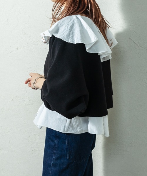 mystic（ミスティック）の「ラッフルブラウス（シャツ/ブラウス