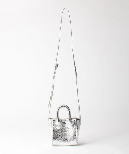 green label relaxing（グリーンレーベルリラクシング）の「FFC ミニ ポシェット IN エコ バッグ（エコバッグ/サブバッグ・レディース・シルバー/ケリー/オフホワイト・FREE）」の4枚目の写真