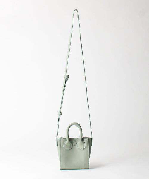 green label relaxing（グリーンレーベルリラクシング）の「FFC ミニ ポシェット IN エコ バッグ（エコバッグ/サブバッグ・レディース・シルバー/ケリー/オフホワイト・FREE）」の6枚目の写真