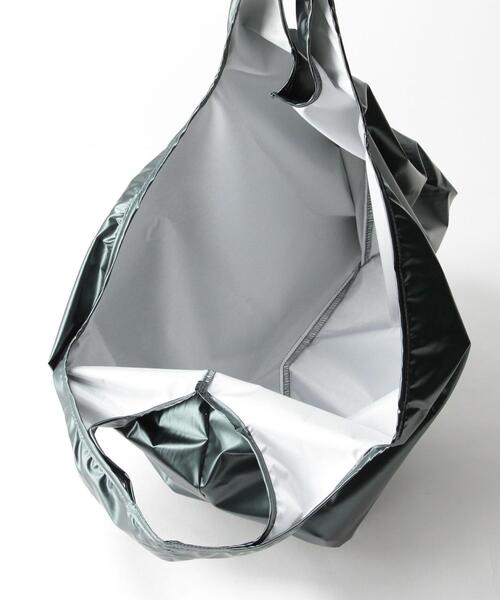 green label relaxing（グリーンレーベルリラクシング）の「FFC ミニ ポシェット IN エコ バッグ（エコバッグ/サブバッグ・レディース・シルバー/ケリー/オフホワイト・FREE）」の19枚目の写真