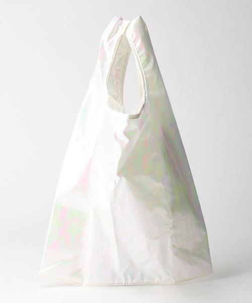 green label relaxing（グリーンレーベルリラクシング）の「FFC ミニ ポシェット IN エコ バッグ（エコバッグ/サブバッグ・レディース・シルバー/ケリー/オフホワイト・FREE）」の21枚目の写真